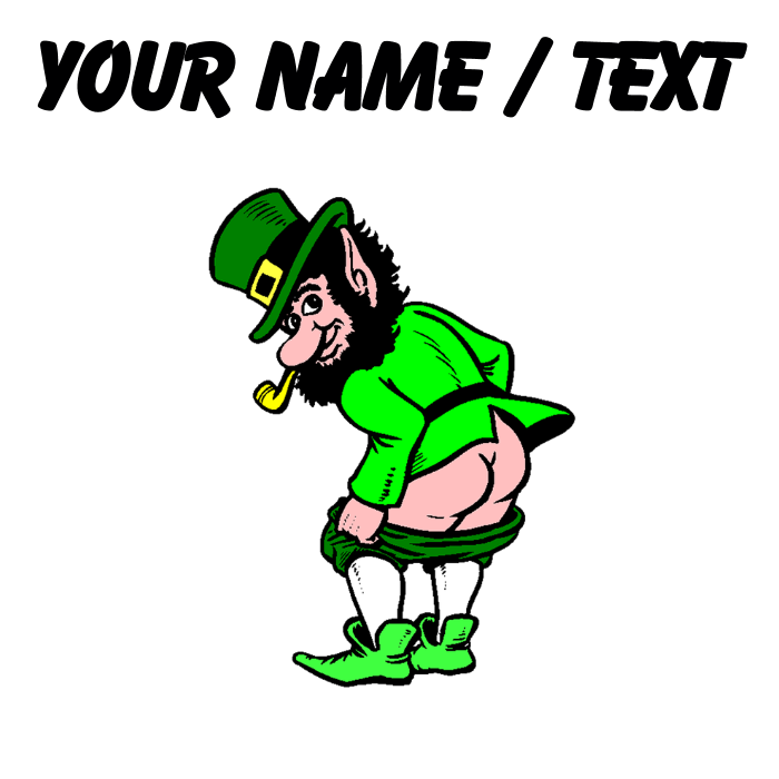 Leprechaun clipart mooning, Leprechaun mooning Transparent FREE for.