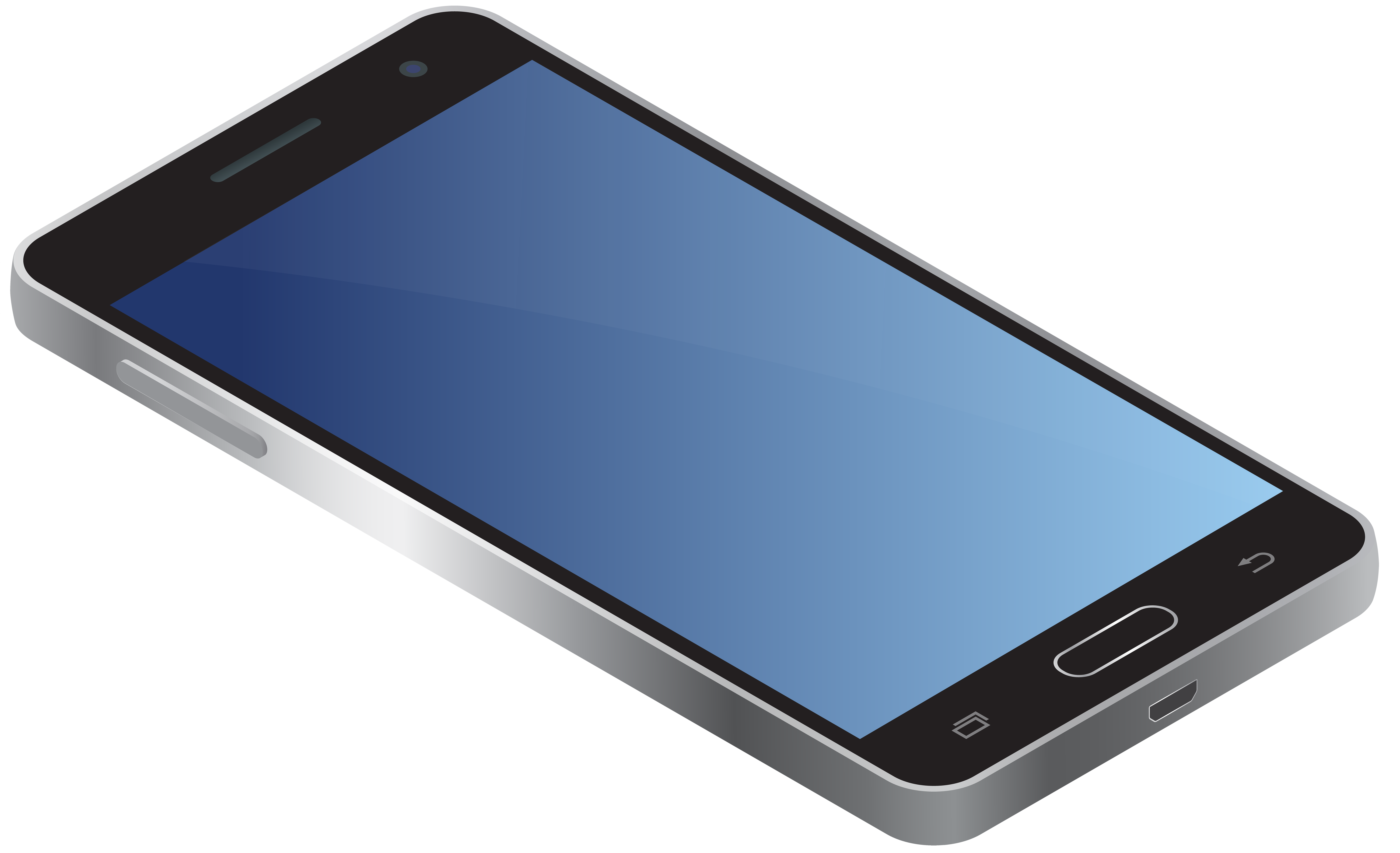 Mobile Phone Transparent PNG Clip Art Image.