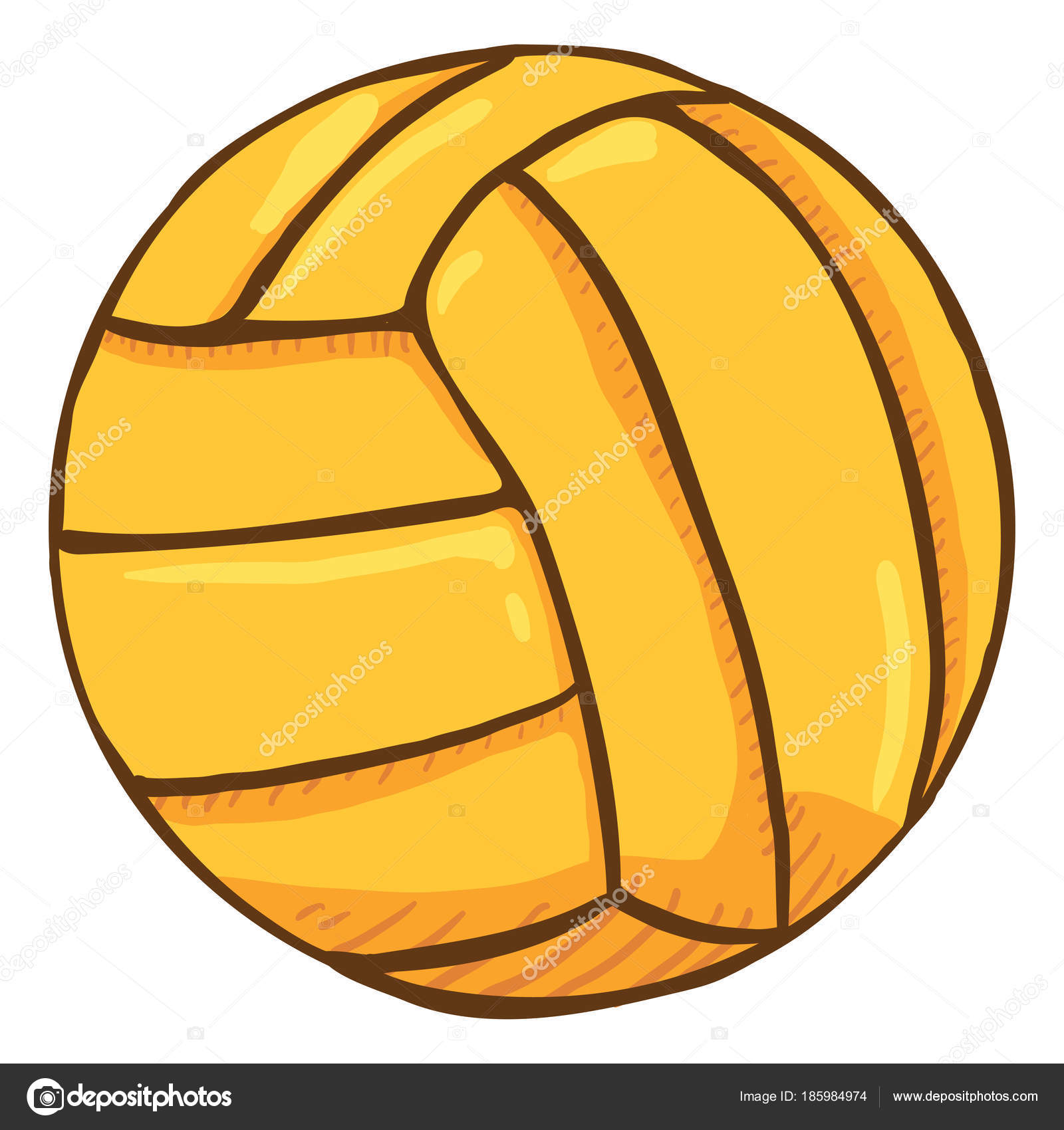 Clipart: water polo ball clip art.