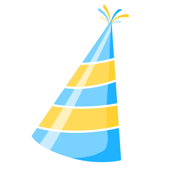 Birthday Hat Clip art.