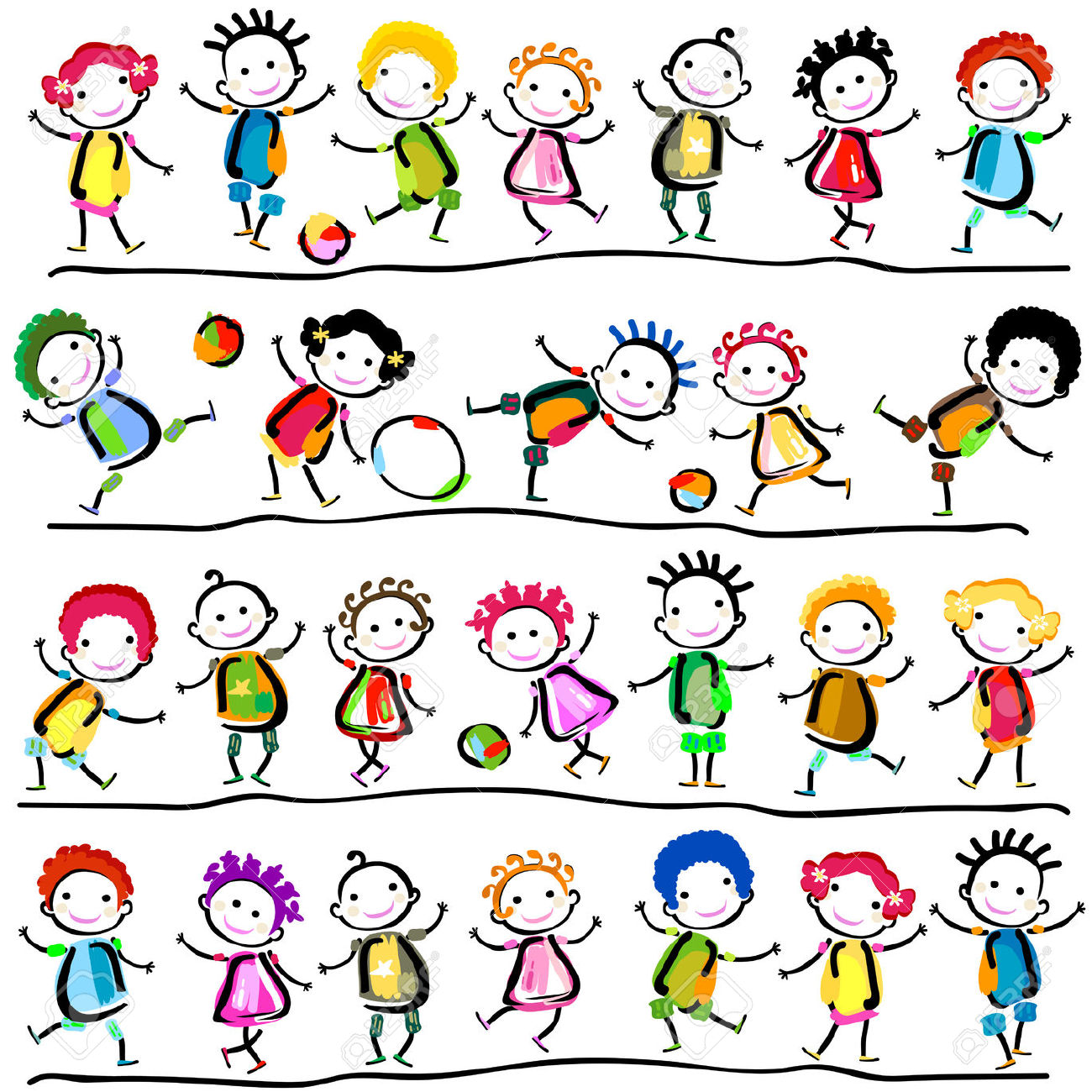 29,255 Line Drawing Children Stock Illustrations, Cliparts And.