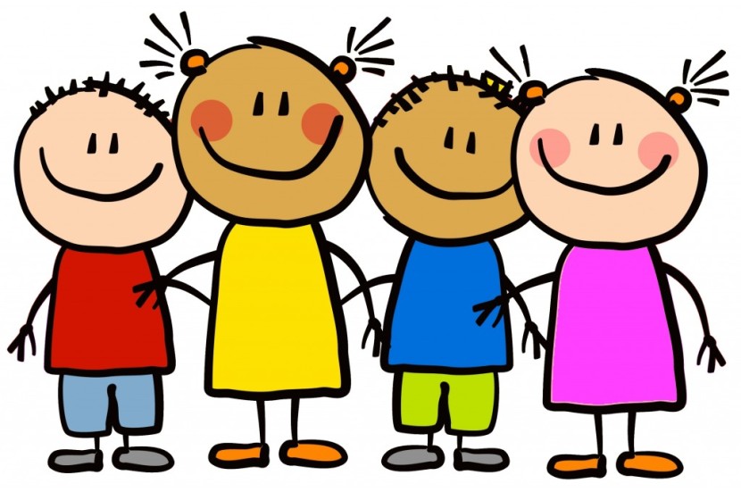 School Children Clipart.