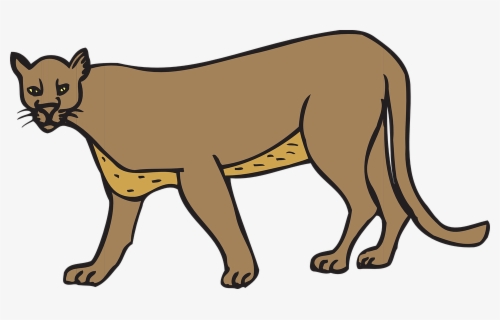 Free Cougar Clip Art with No Background.