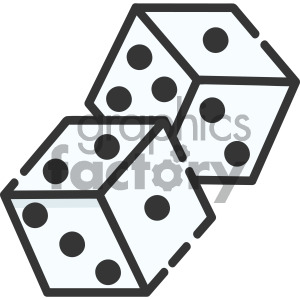 dice vector royalty free art . Royalty.