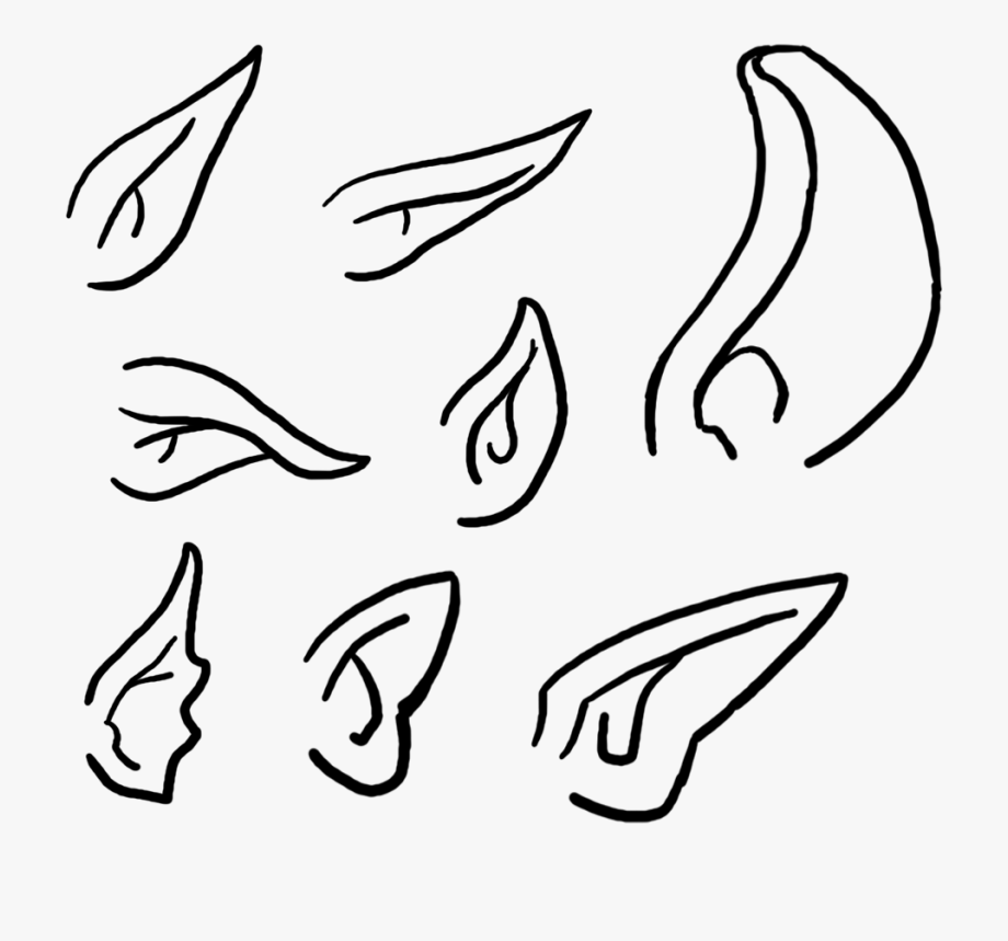 Clipart Elf Ears.