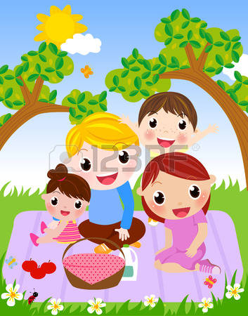 2,078 Family Picnic Stock Illustrations, Cliparts And Royalty Free.