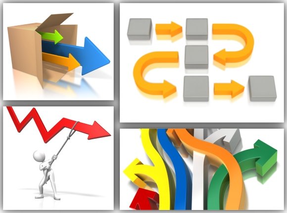 PowerPoint Arrow Templates And Clipart For Presentations.