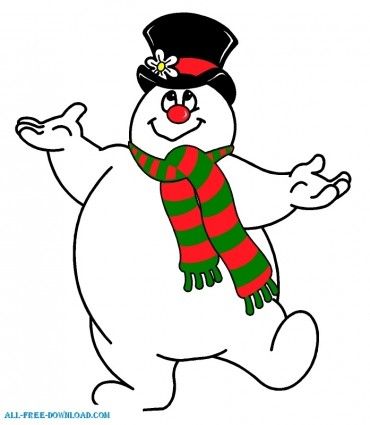 Frosty The Snowman Clipart Images.