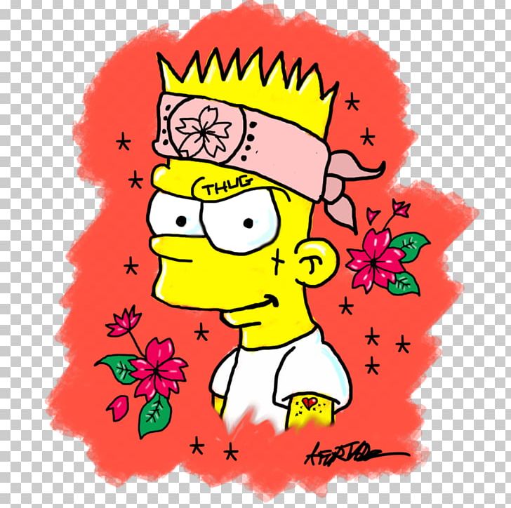 Bart Simpson Drawing Gang PNG, Clipart, Area, Art, Artwork, Bart.