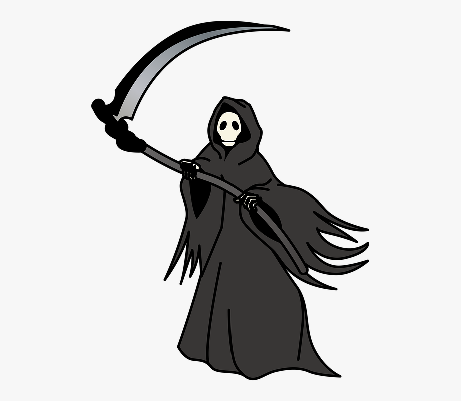 Transparent Background Grim Reaper Clipart , Transparent.