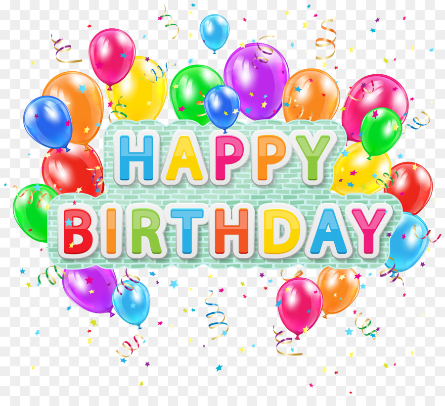 Happy Birthday Text clipart.