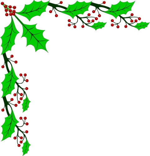 Holiday Clipart Borders.