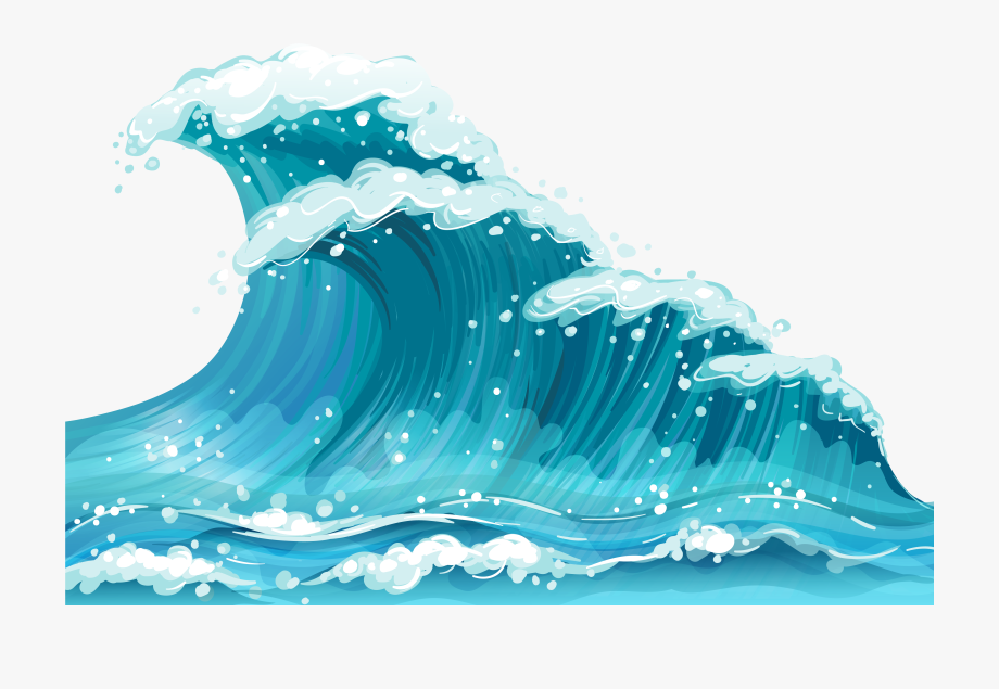 Clipart Waves Transparent.