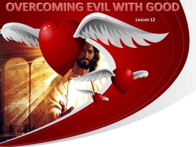 12 overcoming evil with good.