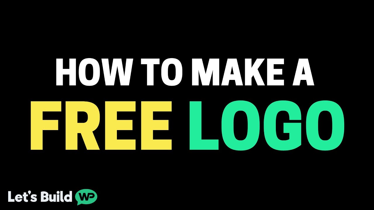 How To Make A Logo Using A Free Logo Maker & No Skill!.