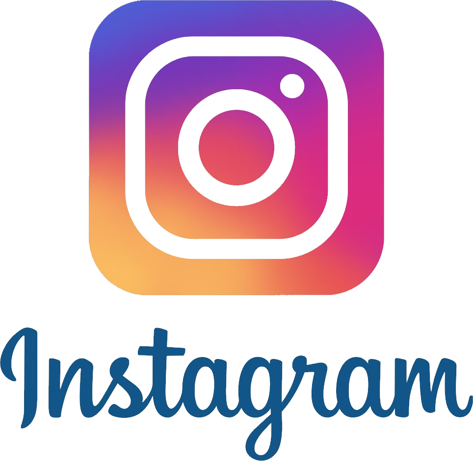 Instagram Png Logo With Text And Icon.