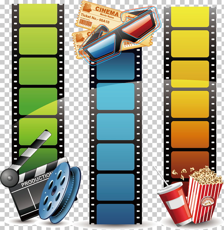 Filmstrip , Fashion film filmstrip background material.