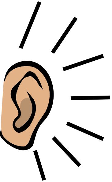 Listening Ears Clipart.