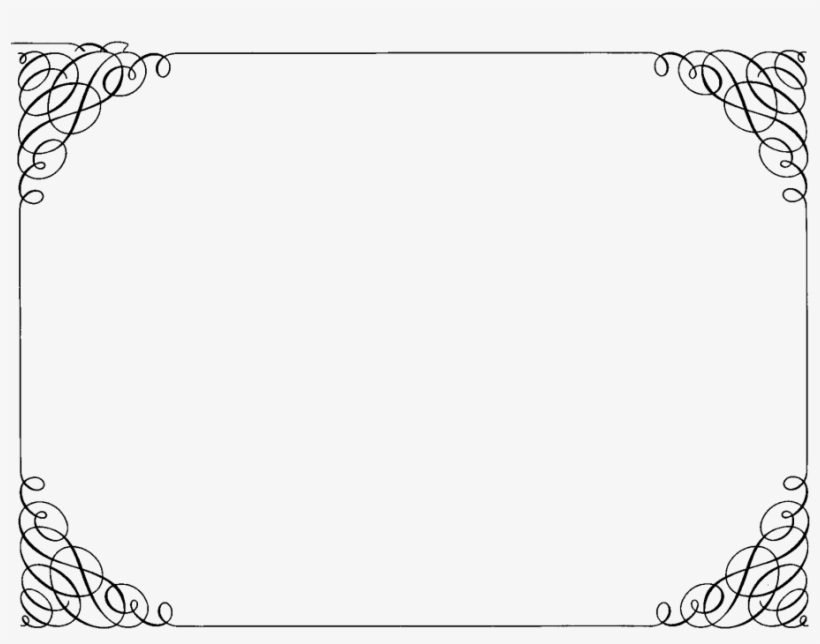 Pin Fancy Border Frame Clipart.