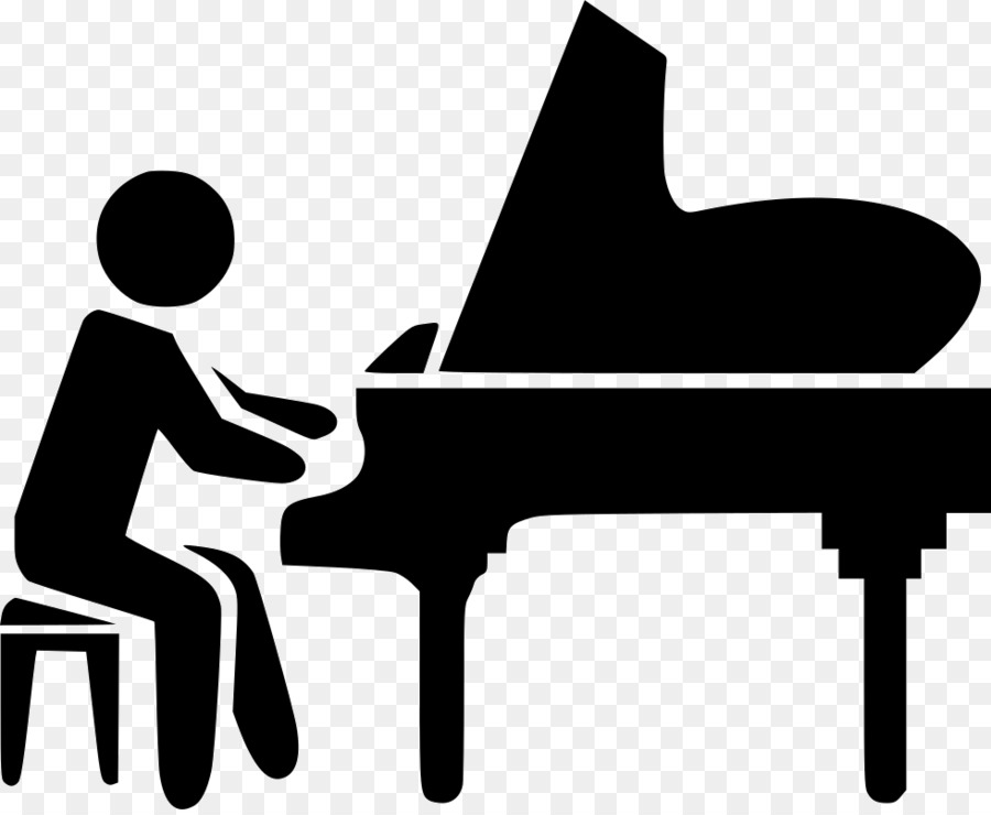 Piano Cartoon clipart.