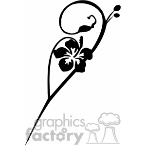 Plant Clipart Black And White.