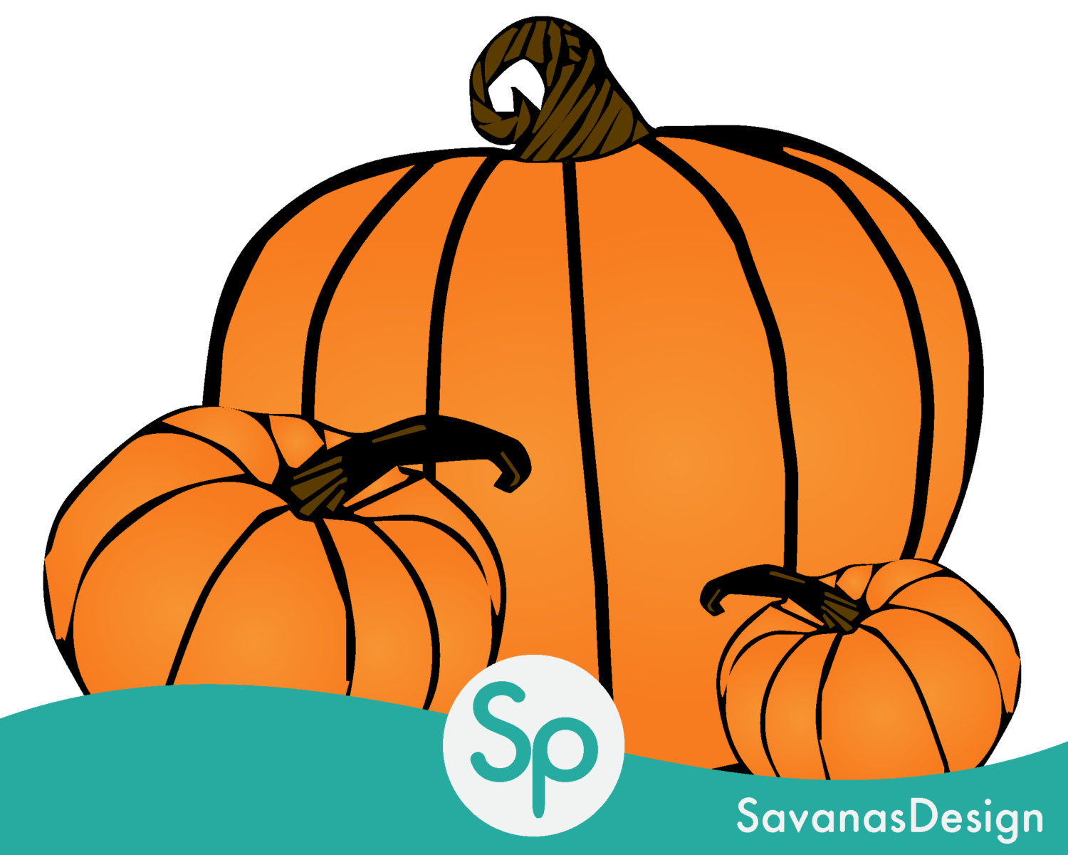 Pumpkin Clip Art, Pumpkin Vector, Pumpkin Decorating, Pumpkin Wall.