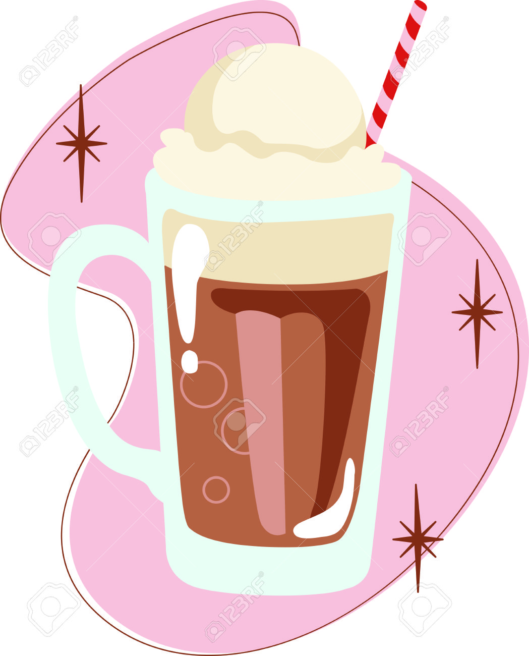 Rootbeer float clipart 6 » Clipart Station.