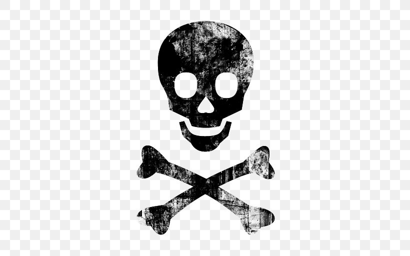 Skull And Bones Skull And Crossbones Clip Art, PNG.