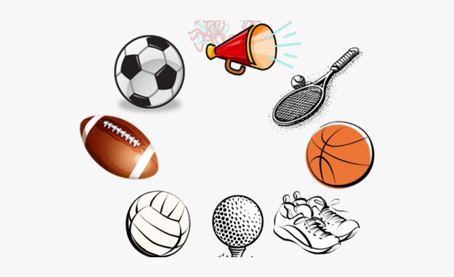 Sports Equipment Clipart Girl Sport.