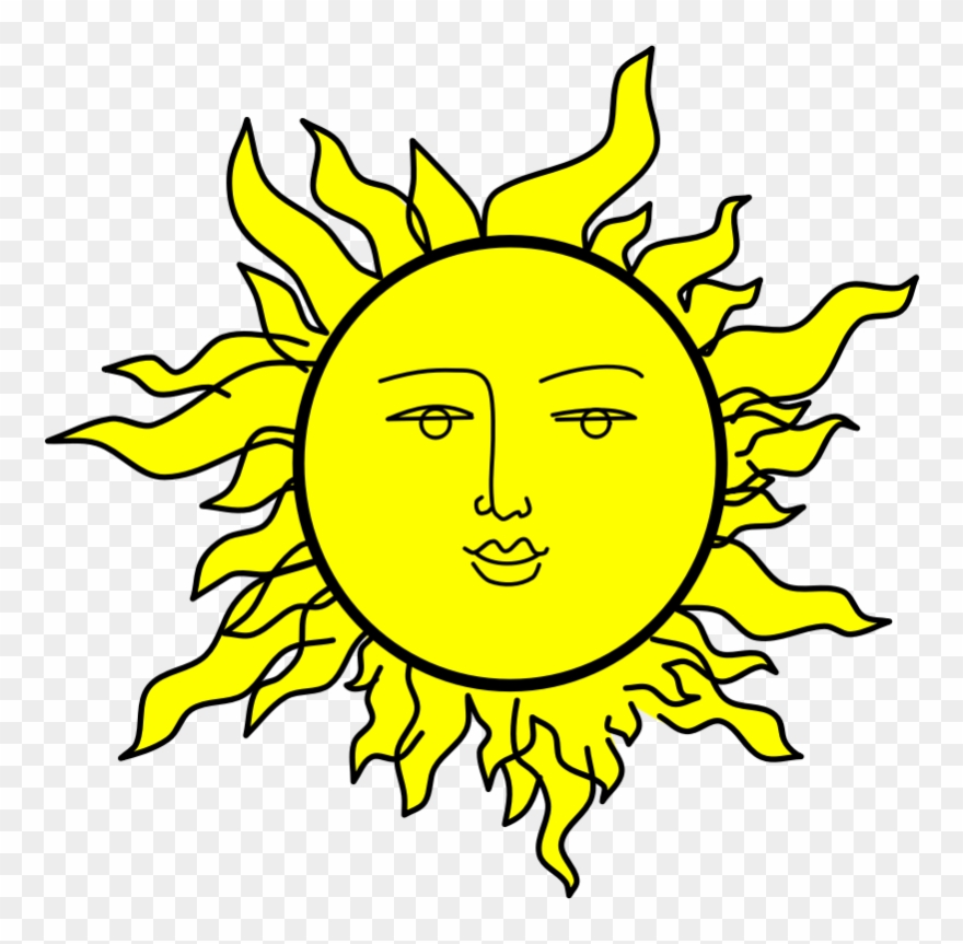 Clipart Sunshine Cartoon.