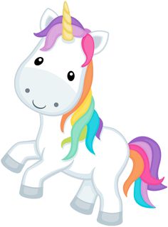 Clip Art Unicorn This cute cartoon unicorn clip.