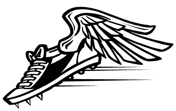 Free Track Shoe Silhouette, Download Free Clip Art, Free.