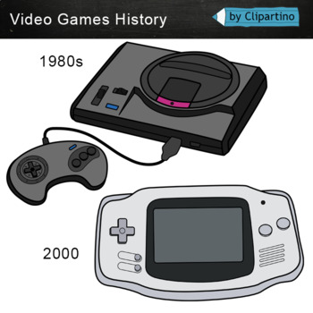 Video Games Clipart: evolution.