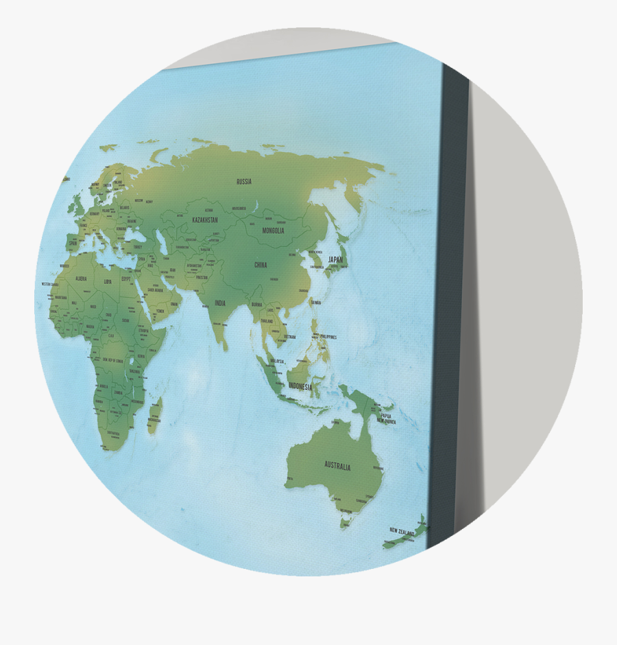 Transparent World Map Icon Png.