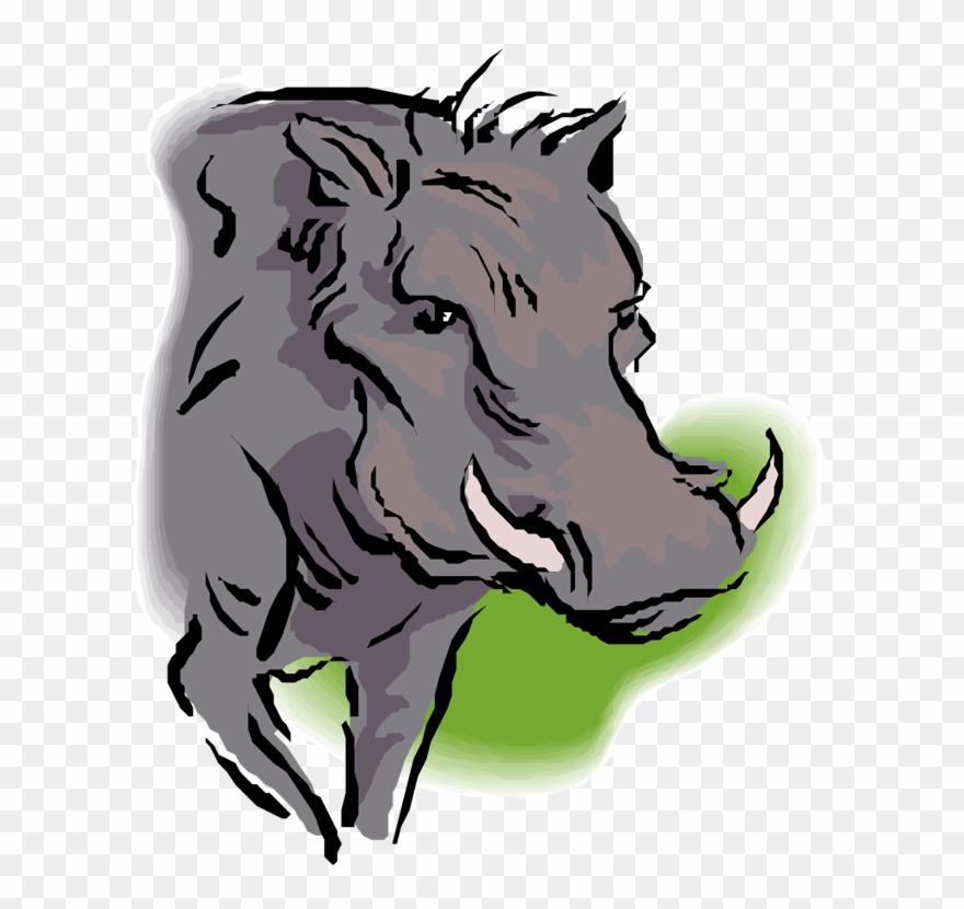 Warthog Clip Art.