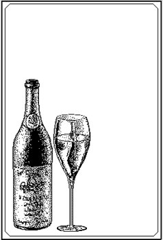 Wine Label Clipart.