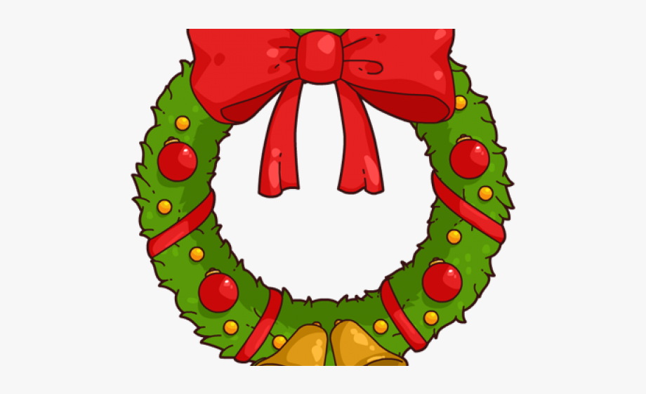 Wreath Clipart Cartoon.