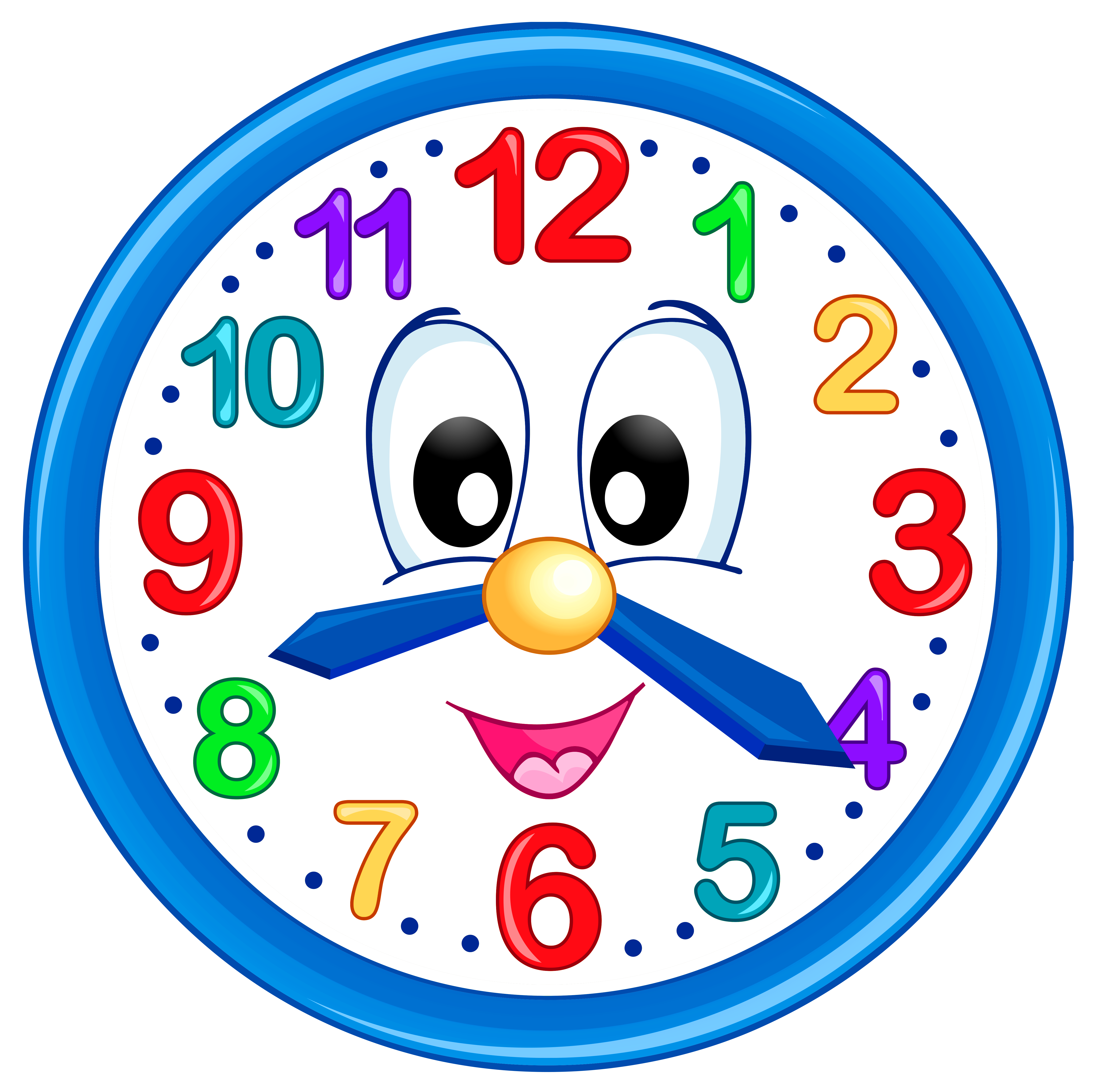 Clock Clip Art Free.