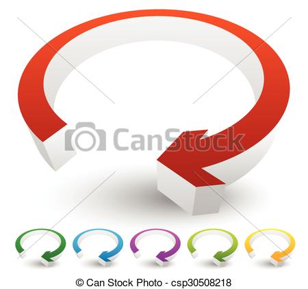 Vector Clip Art of circular, loop, refresh, vector, cycle.