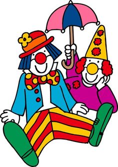 Clowns clipart.