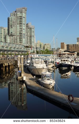 Coal Harbor Stock Photos, Royalty.