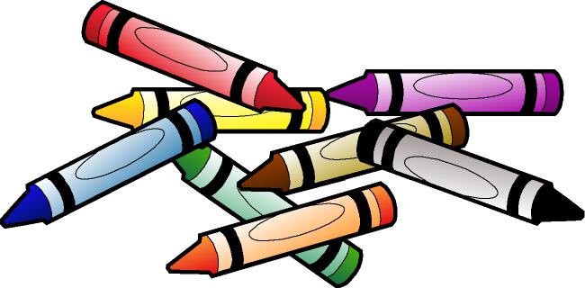 Color Crayons Clipart.