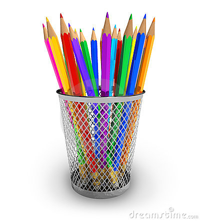 Clipart pencil pot.