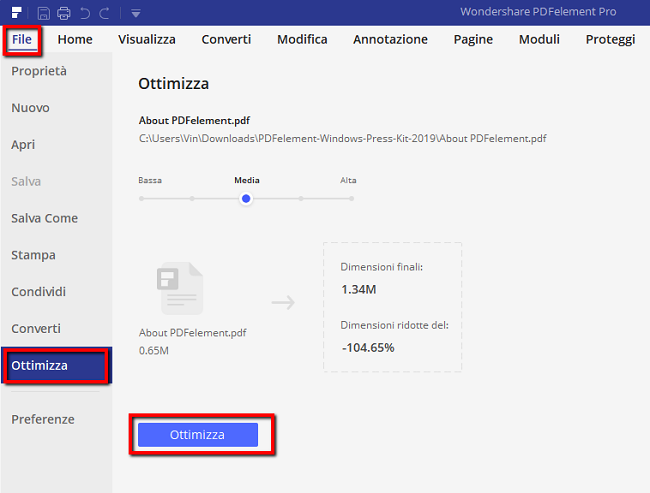 Come Comprimere PDF.