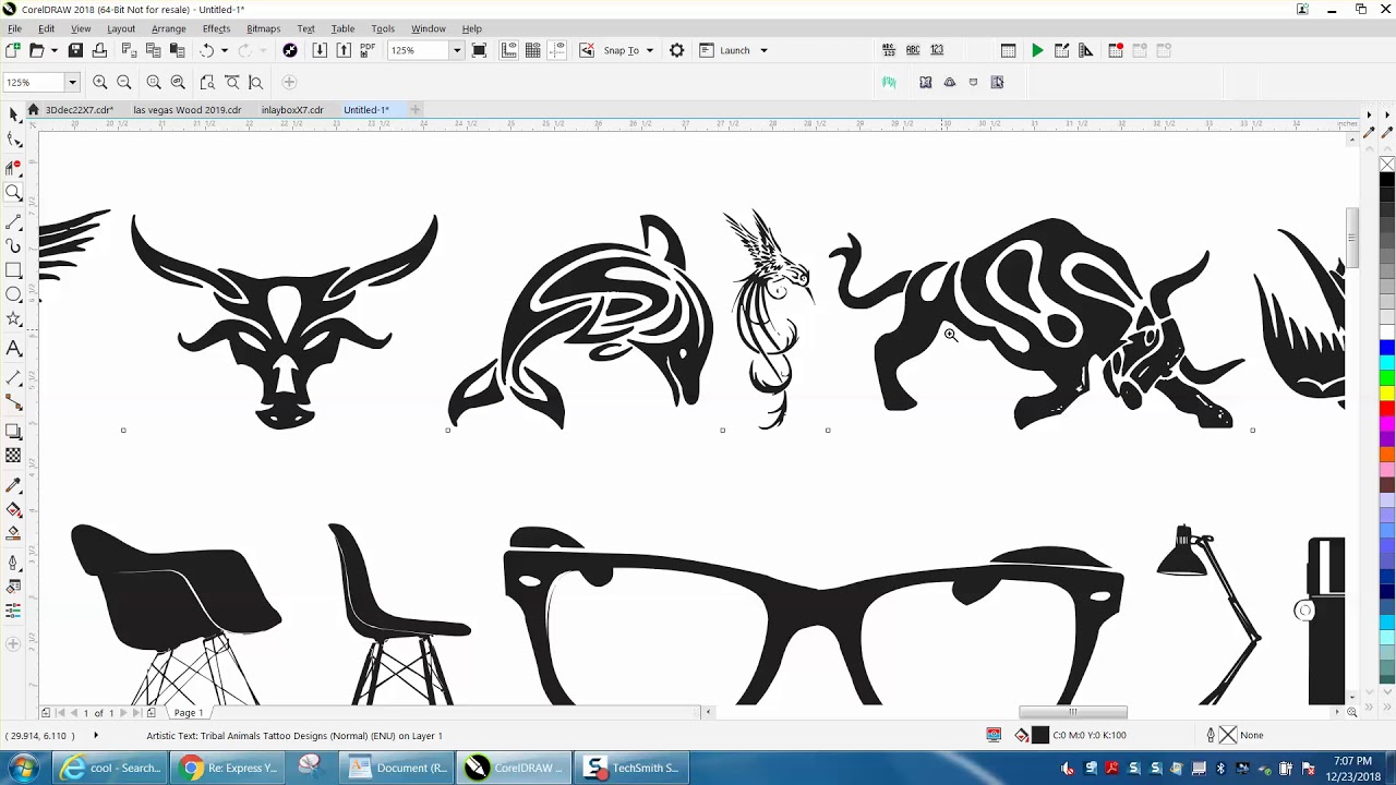 Corel Draw Tips & Tricks Clipart that are FONTS.