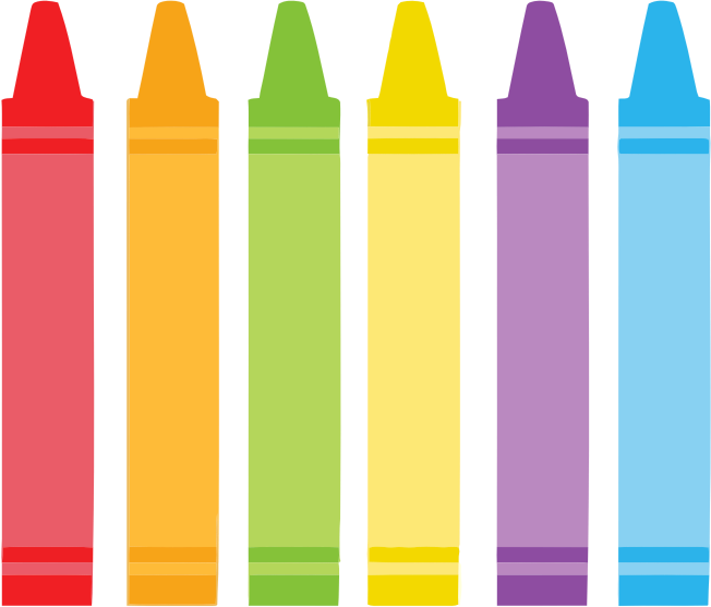 Crayon clipart free.