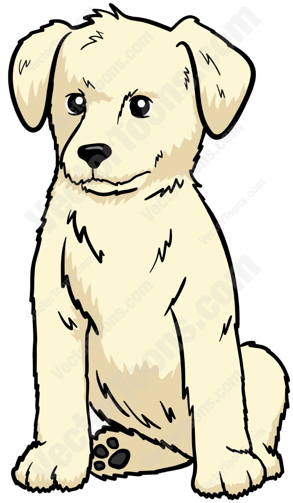 Clip Art Black Lab Puppy Clipart.