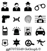 Crime Clip Art.