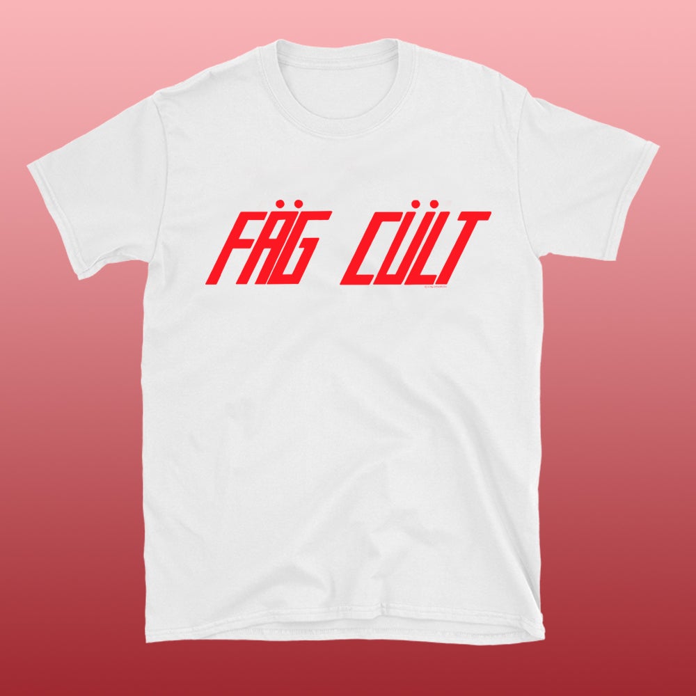 FAG CULT LOGO T Black or WHite.