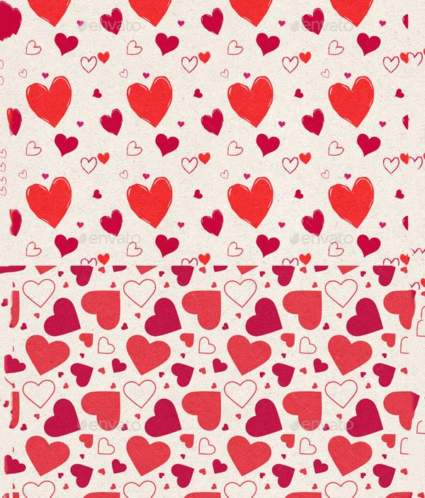 45 Free Valentine Patterns to Enhance your Valentine Designs.